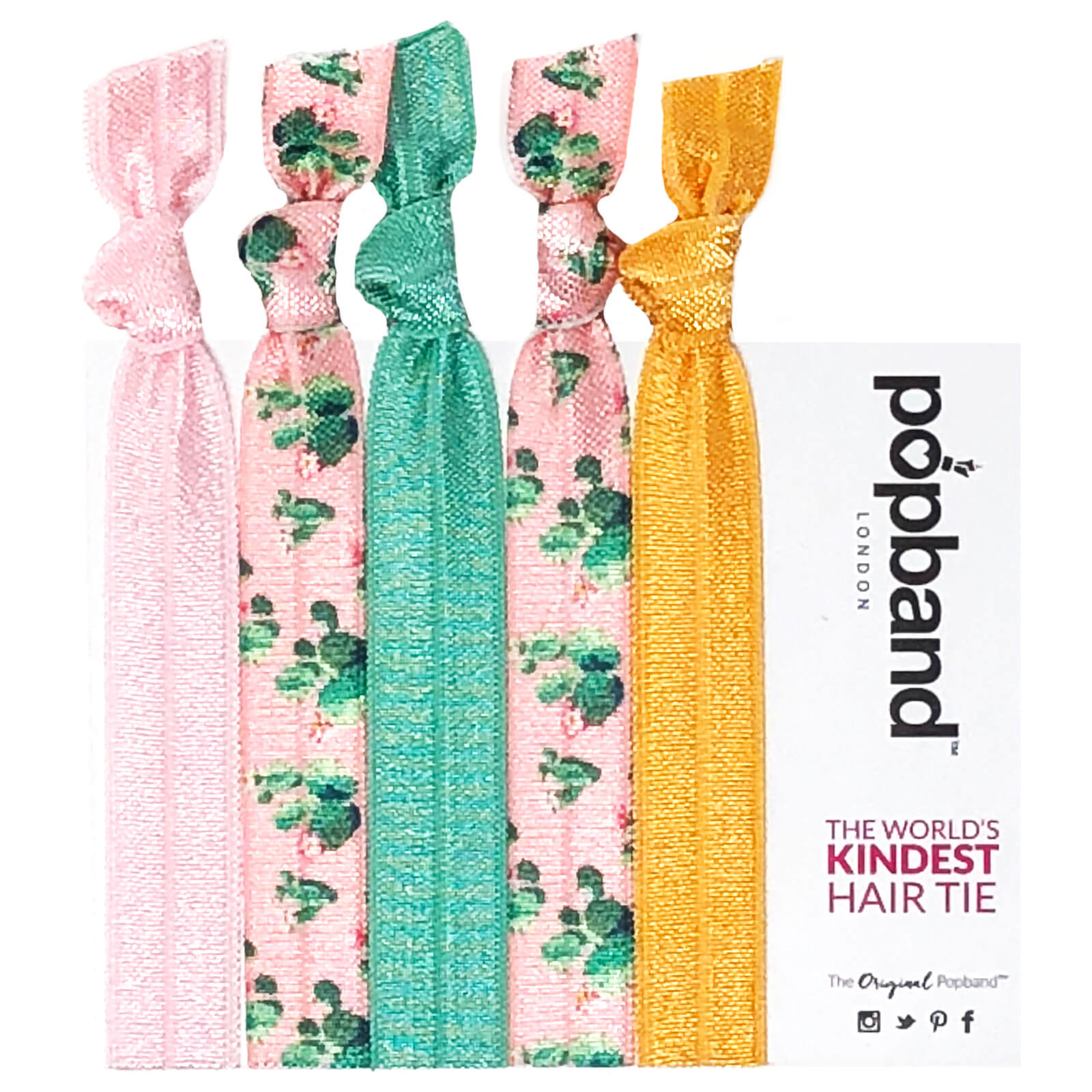 Popband London Arizona Hair Ties - Multi Pack