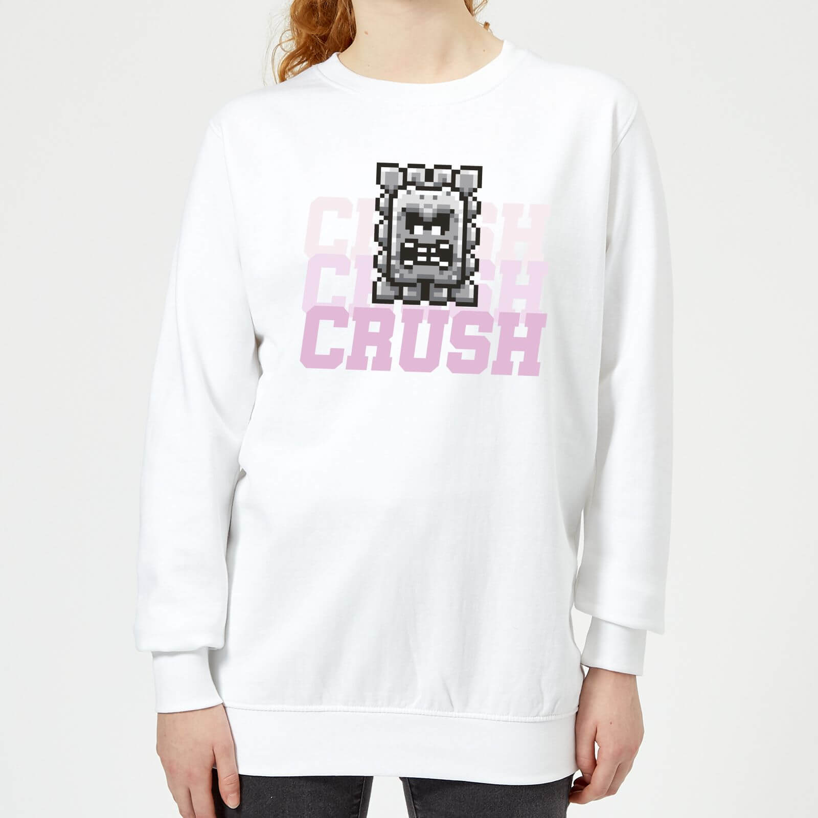 Super Mario CRUSH CRUSH CRUSH Women's Sweatshirt - White - L - Blanc
Super Mario CRUSH CRUSH CRUSH Women's Sweatshirt - White - L - Blanc