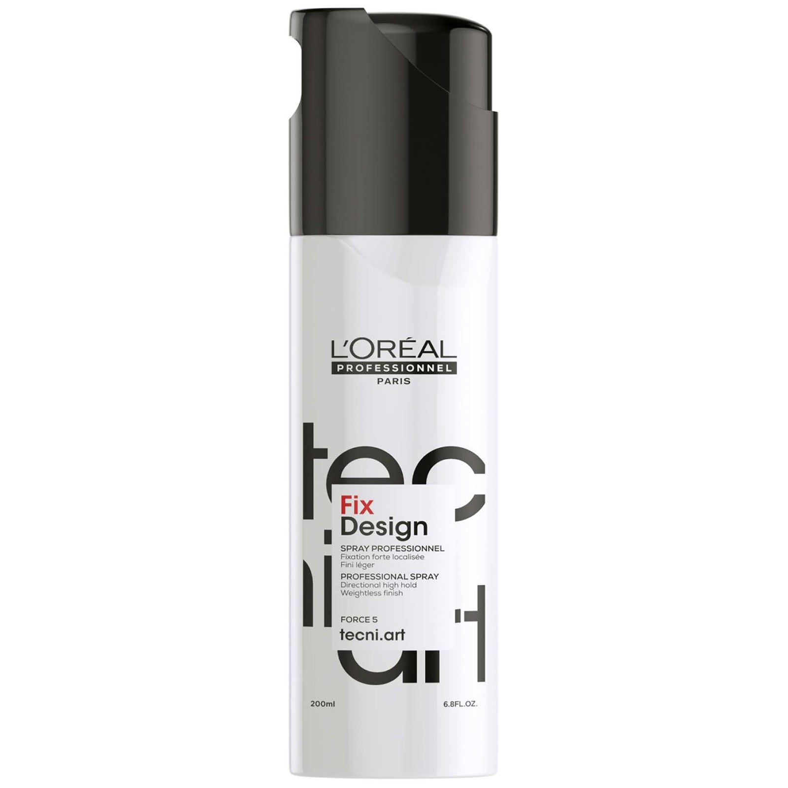 L'Oréal Professionnel Tecni.ART Fix Design Strong Hold Hair Spray 200ml
L'Oréal Professionnel Tecni.ART Fix Design Strong Hold Hair Spray 200ml