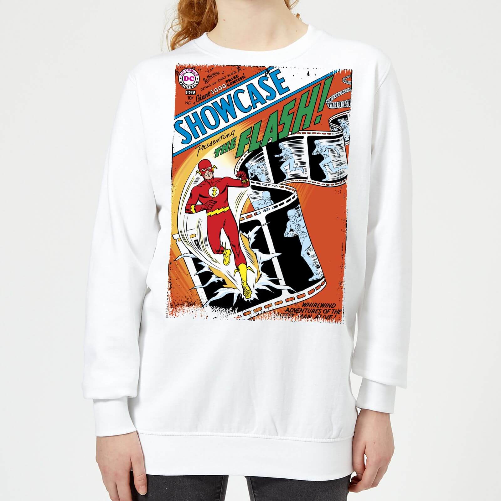 Justice League Showcase Presenting The Flash Cover Women's Sweatshirt - White - XS - Blanc
Justice League Showcase Presenting The Flash Cover Women's Sweatshirt - White - XS - Blanc