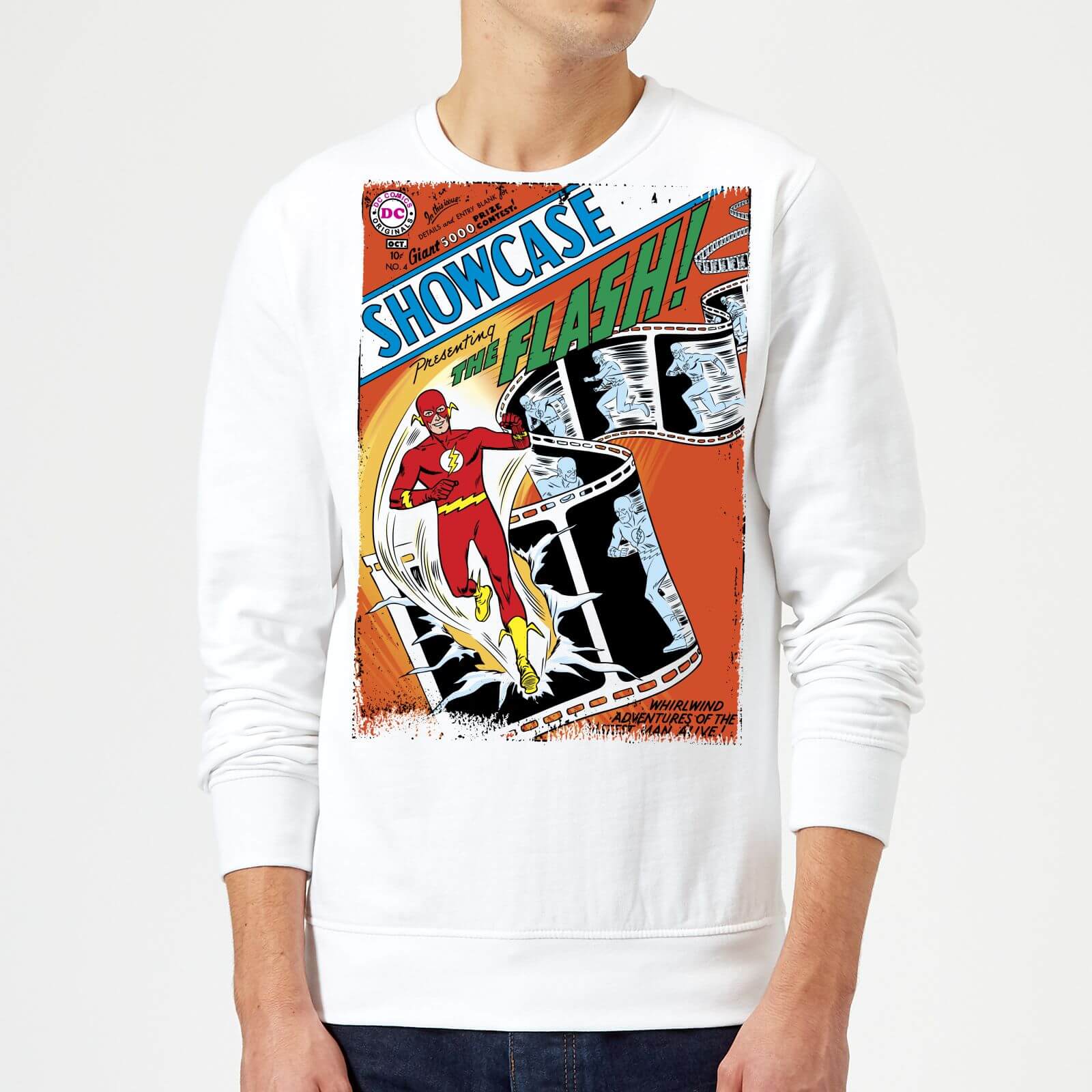 Justice League Showcase Presenting The Flash Cover Sweatshirt - White - XL - Blanc
Justice League Showcase Presenting The Flash Cover Sweatshirt - White - XL - Blanc