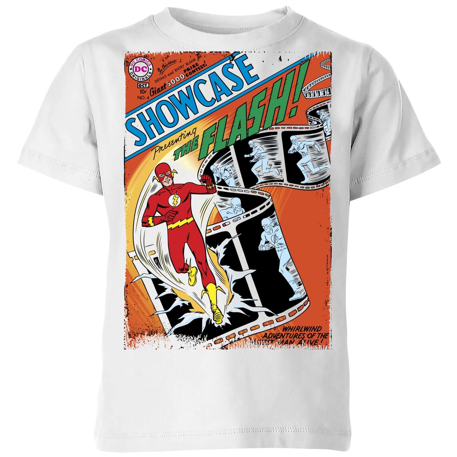 Justice League Showcase Presenting The Flash Cover Kids' T-Shirt - White - 3-4 ans
Justice League Showcase Presenting The Flash Cover Kids' T-Shirt - White - 3-4 ans
