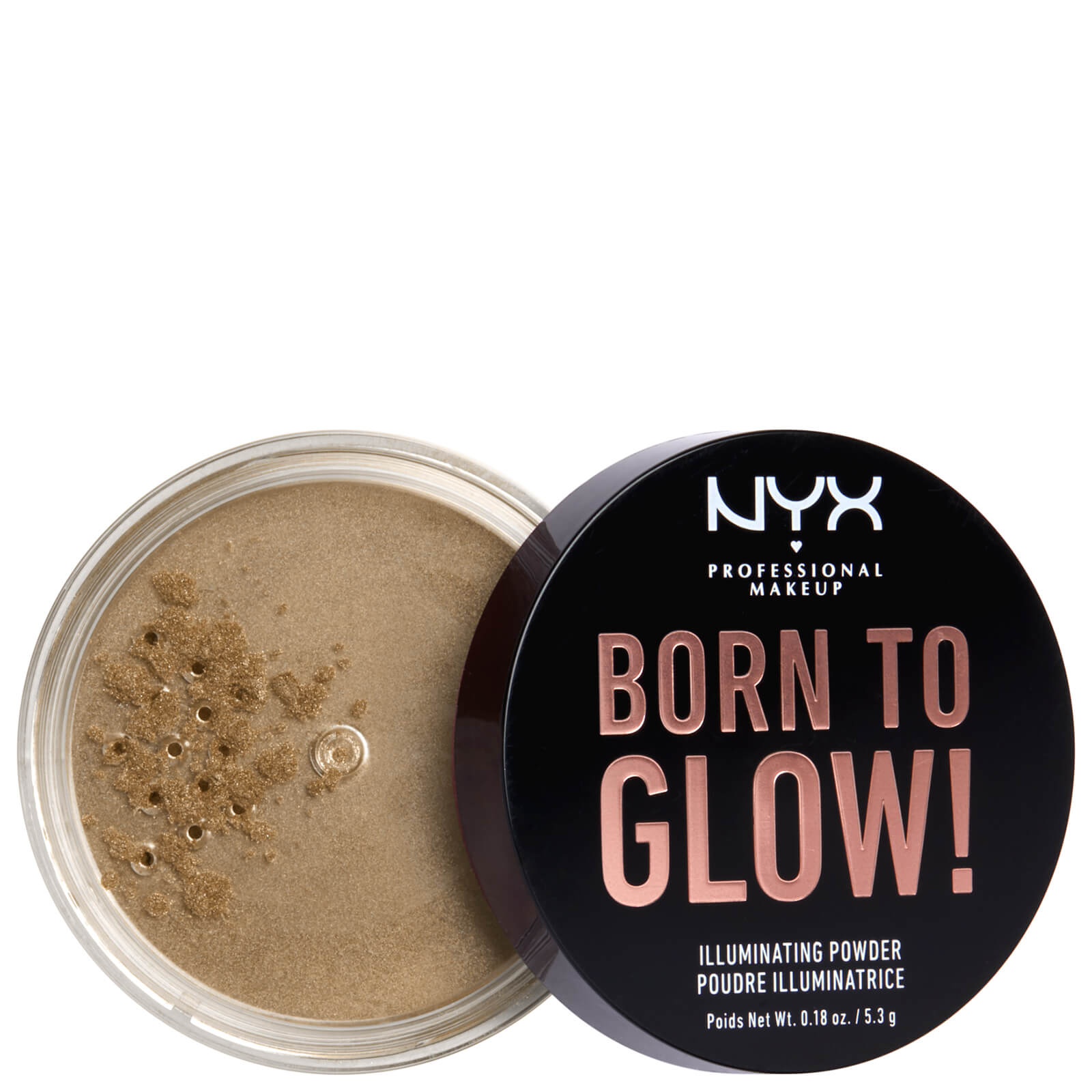 NYX Professional Makeup Born to Glow Illuminating Powder 5.3g (Various Shades) - 1 Ultra Light Beam
NYX Professional Makeup Born to Glow Illuminating Powder 5.3g (Various Shades) - 1 Ultra Light Beam