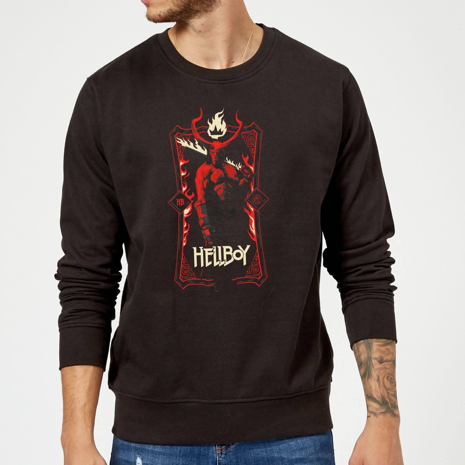 Hellboy Right Hand Of Doom Sweatshirt - Black - L