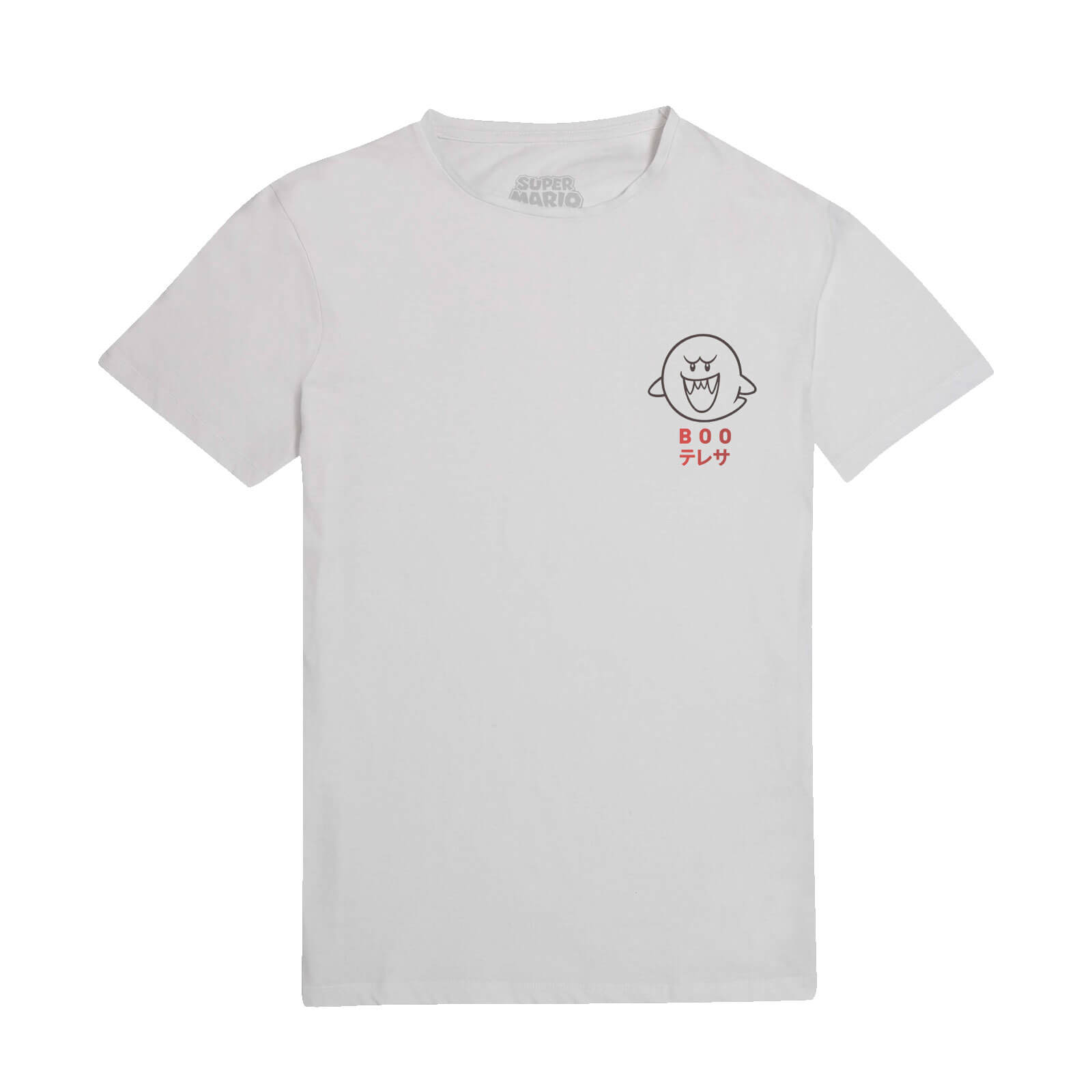 Nintendo Original Hero Boo Men's T-Shirt - White - M - Blanc
