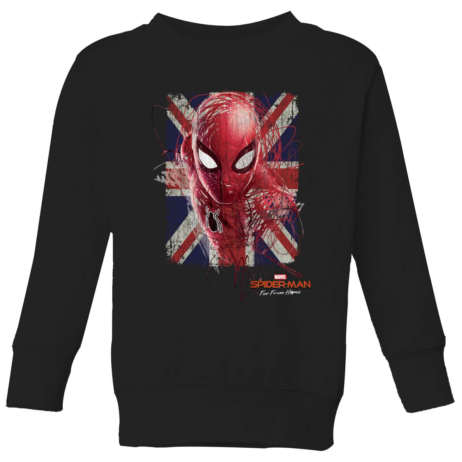 Spider-Man Far From Home British Flag Kids' Sweatshirt - Black - 5-6 ans - Noir
Spider-Man Far From Home British Flag Kids' Sweatshirt - Black - 5-6 ans - Noir