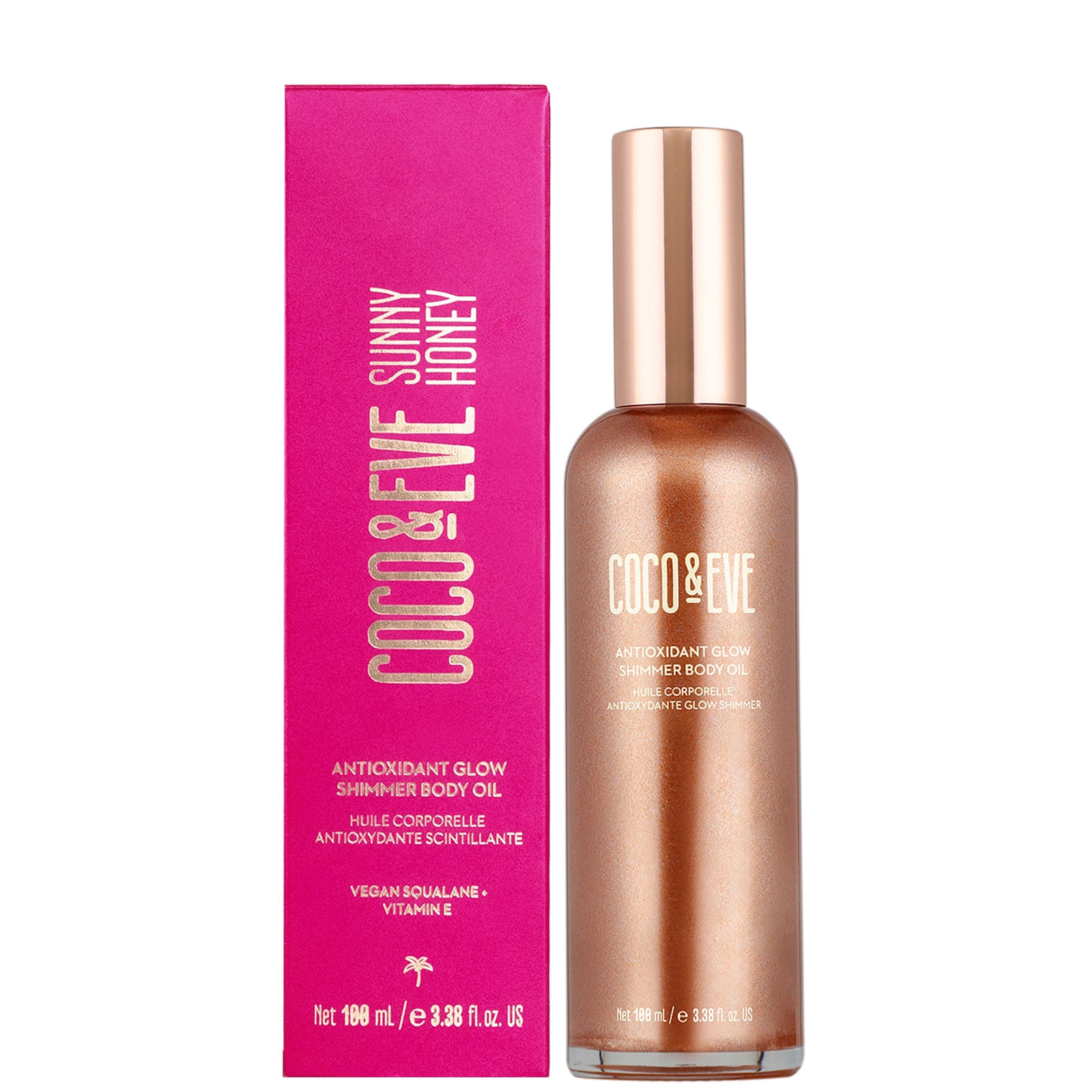 Coco & Eve Antioxidant Glow Shimmer Body Oil 100ml
Coco & Eve Antioxidant Glow Shimmer Body Oil 100ml