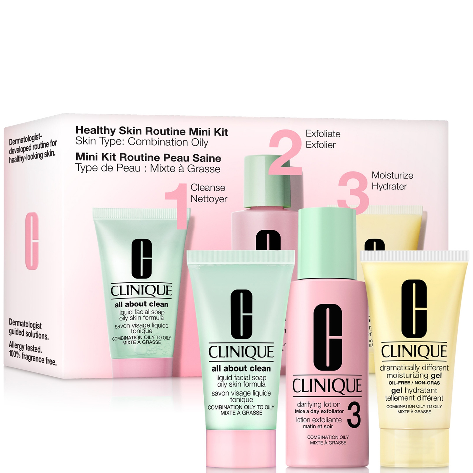 Clinique Healthy Skin Routine Mini Kit Skin Type: Combination Oily
Clinique Healthy Skin Routine Mini Kit Skin Type: Combination Oily