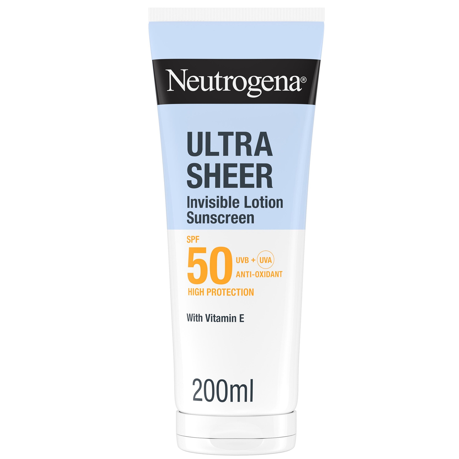 Neutrogena Ultra Sheer Body Invisible Hydrating Lotion Sunscreen SPF50
Neutrogena Ultra Sheer Body Invisible Hydrating Lotion Sunscreen SPF50