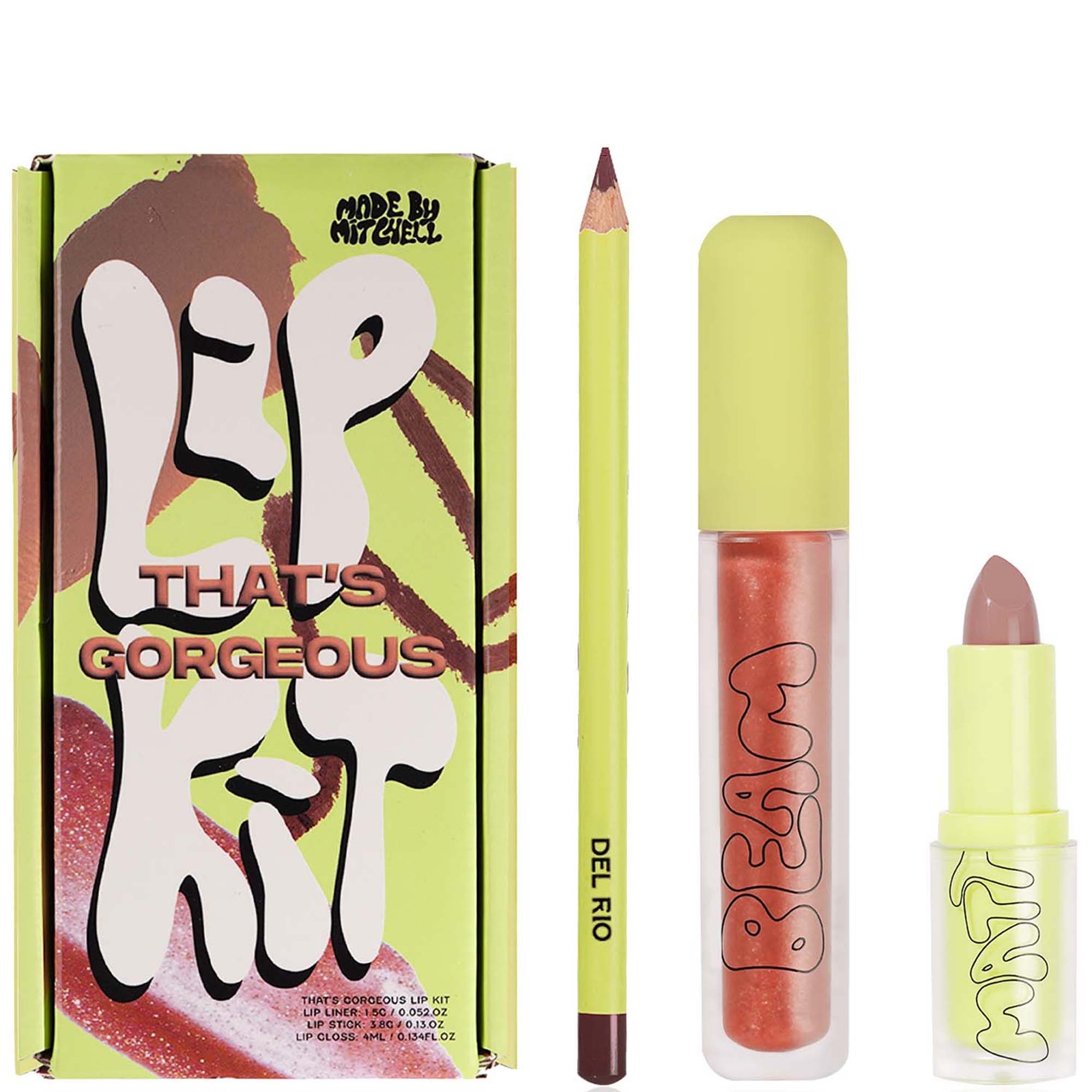 Made By Mitchell Lip Kits (Various Shades) - That's Gorgeous
Made By Mitchell Lip Kits (Various Shades) - That's Gorgeous