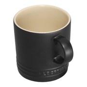 Le Creuset Stoneware Mug, 350ml - Satin Black
