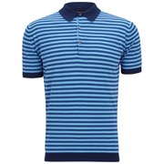John Smedley Men's Jaedon Slim Fit Sea Island Cotton Polo Shirt - Indigo