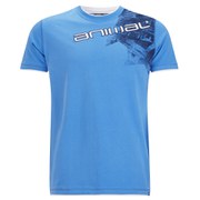 Animal Men's Linsdo Deluxe T-Shirt - Mid Blue