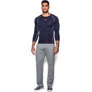 Under Armour Men's Armour Heat Gear Long Sleeve Compression Training Top - Midnight Navy/Steel