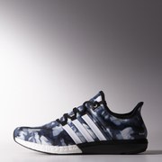 adidas Men's CC Gazelle Boost Running Shoes - Black/White