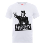 Marvel Guardians of the Galaxy Men's Legendary Outlaw T-Shirt - White