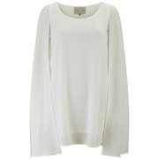 Lavish Alice Women's Floaty Cape Mini Dress - White