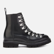 Grenson Women’s Nanette Leather Hiking Style Boots - Black - UK 4 - Black