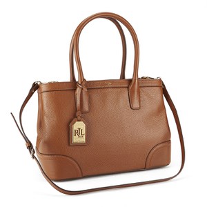 Lauren Ralph Lauren Women's Fairfield City Shopper Bag - Bourbon: Image 11