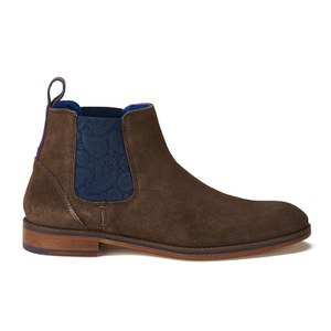 Ted Baker Men's Camroon 2 Suede Chelsea Boots - Dark Brown