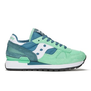 Saucony Women's Shadow Original Trainers - Green/Teal