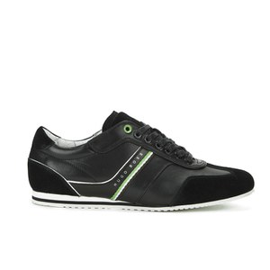BOSS Green Men's Victoire Fiction Trainers - Black