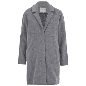 Selected Femme Women's Sandrias Wool Coat - Dawn Blue