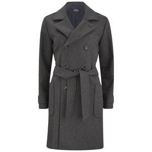 A.P.C. Women's Vendome Trench Coat - Gris Chine