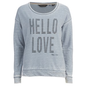 Maison Scotch Women's Burnout Sweatshirt - Grey