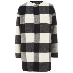 ONLY Womens Tessa Wool Coat - Black