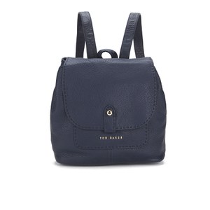 Ted Baker Women's Gaibel Exotic Stab Stitch Backpack - Navy