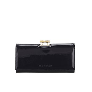 Ted Baker Women's Kodee Crystal Top Patent Matinee Purse - Navy