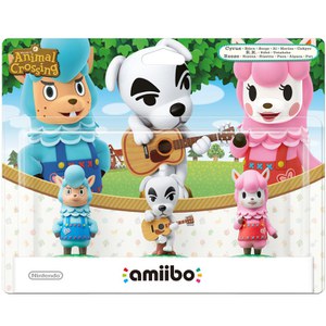 Animal Crossing amiibo Triple Pack (K.K. Slider + Cyrus + Reese)