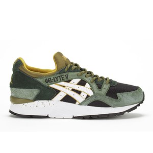 Asics Gel-Lyte V Trainers - Black/White