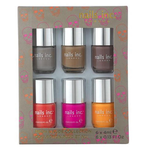 nails inc nude neon