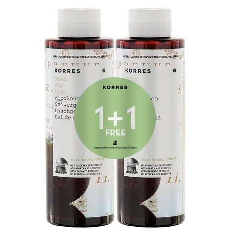 Korres Limited Edition 1 + 1 Fig Shower Gel (250ml)