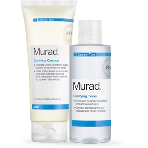 Murad Clarifying Cleanser and Clarifying Toner (Worth: £48.00)