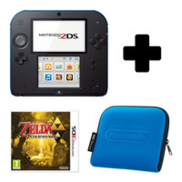 Nintendo 2DS Black & Blue Bundle includes The Legend of Zelda™ A Link