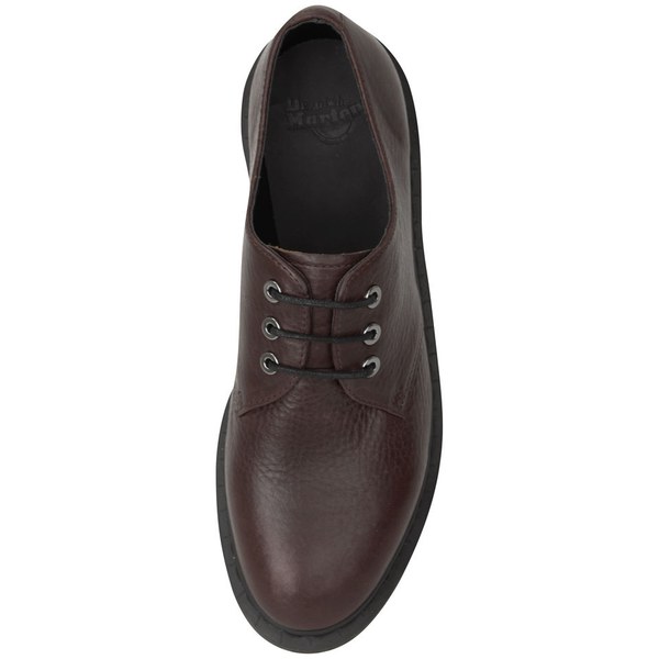 Dr. Martens Core Immanuel 3-Eye Leather Shoes - Oxblood: Image 51