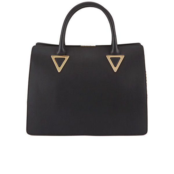 Matthew Williamson Women's City Tote Bag - Black/Leopard: Image 41