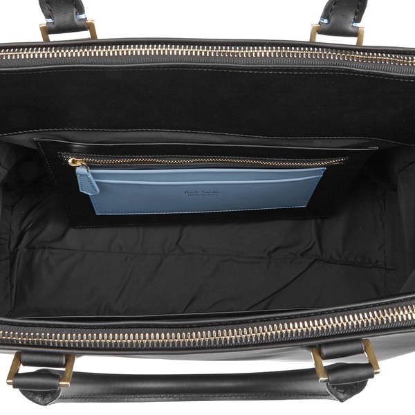 Paul Smith Accessories Double Zip Tote Bag - Black: Image 31
