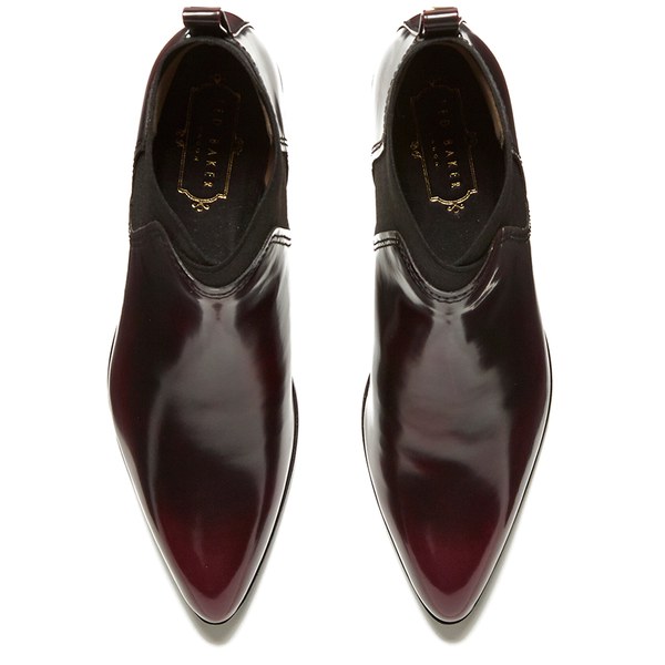 Ted Baker Women's Maki Leather Chelsea Boots - Dark Red: Image 11