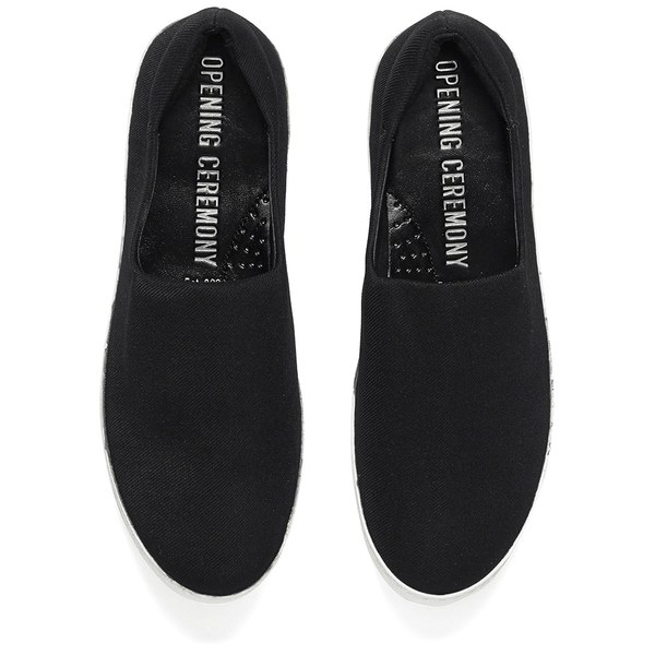 Opening Ceremony Women's Slip On Platform Sneakers - Black Multi: Image 11
