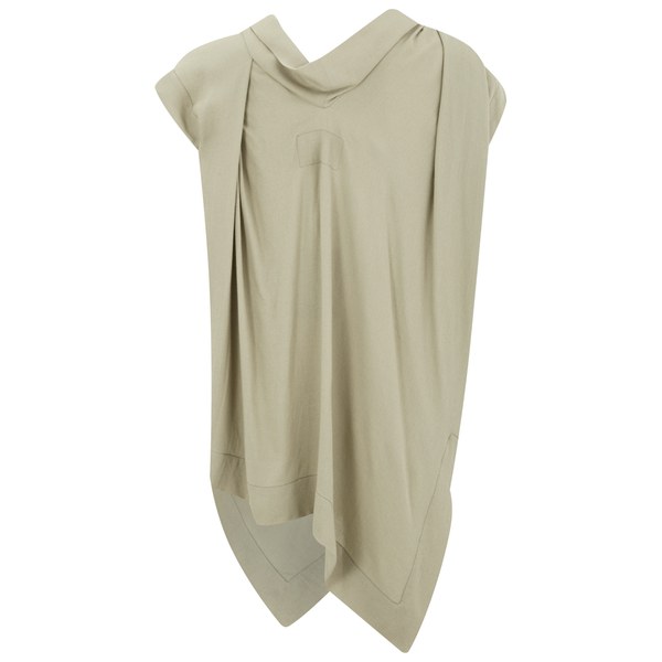 Vivienne Westwood Anglomania Women's Wool Crepe Cave Blouse - Beige: Image 11