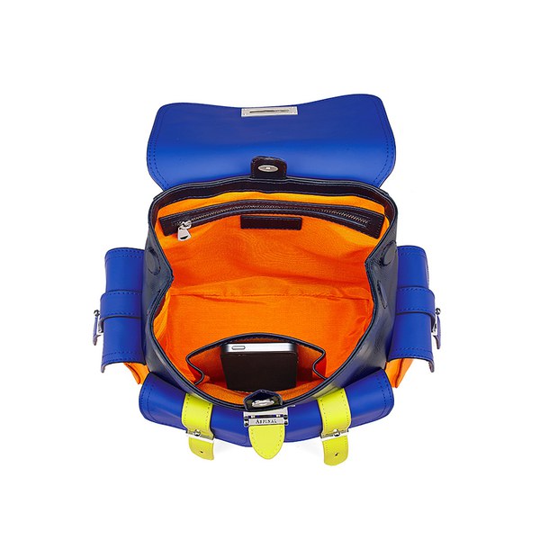 Aspinal x Être Cécile Mini Rucksack - Cobalt Blue: Image 21