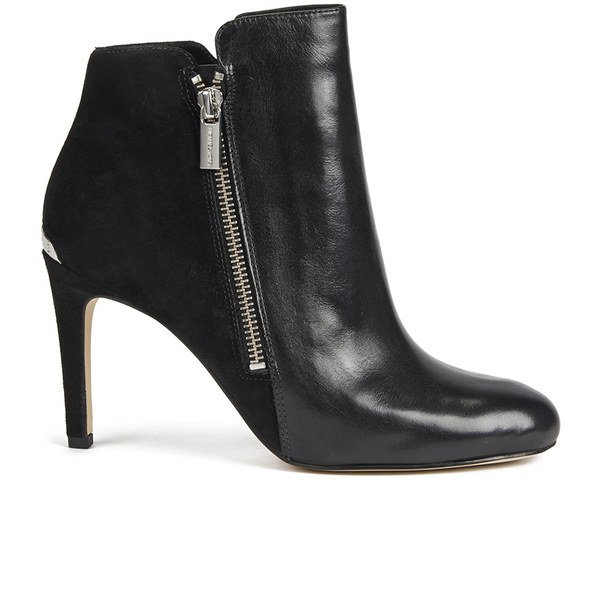 Michael Michael Kors Women S Clara Leather Heeled Ankle