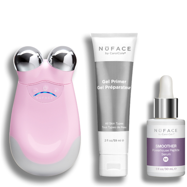 NuFACE Trinity Facial Toning Kit and Free Smoother Serum (Worth 474.00