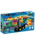 Catch The Joker before he causes more chaos! Help Batman&trade; speed to the scene in his Batmobile, then use the Batarang to stop The Joker and his out-of-control radar. Young children will love building exciting scenes with the large, brightly colored bricks and helping Batman&trade; to save the day, time and time again. Includes LEGO&reg; DUPLO&reg; Batman&trade; and The Joker figures.    Includes LEGO&reg; DUPLO&reg; Batman&trade; and The Joker figures   Features The Joker&rsquo;s radar room and the Batmobile   Accessories include a Batarang, radar, decorated control panel brick and a fence   Rush to find The Joker in the Batmobile   Capture The Joker and stop him causing havoc with his radar   Watch your child create endless adventures with these iconic DC Super Hero characters   Help your child master basic building skills with this fun model   LEGO&reg; DUPLO&reg; products are specially designed to befun and safe for younger hands   Batmobile measures over 1  (5cm) high, 7  (19cm) long and 1  (5cm) wide   The Joker&rsquo;s radar room measures over 7  (18cm) high, 7  (19cm) wide and 1  (3cm) deep   Radar measures over 5  (15cm) high, 2  (6cm) wide and 3  (8cm) deep   TM &amp; &copy; DC Comics.
