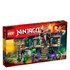 Deep in the jungle, Jay is being held captive by the Anacondrai. Find your way to their temple with Lloyd?s map. Once you get there, beware ? Kapau?rai is on guard with his Anacondrai Blade, and Zugu is armed with a crossbow. Do you dare to Enter the Serpent? There are traps everywhere, including hidden spring-loaded shooters in the stairs, poison balls dropping from the snake?s mouth and a trapdoor! Search the caves for a second map with directions through the Anacondrai Temple. Find your way across the suspension bridge to the prison tower and free Jay! Includes 5 minifigures with assorted weapons and accessories: Lloyd, Jay, Chen, Kapau?rai and Zugu.Includes 5 minifigures with assorted weapons and accessories: Lloyd, Jay, Chen, Kapau?rai and ZuguAnacondrai Temple features a snake head with opening mouth, huge fangs and poison ball-dropping function, 2 spring-loaded shooters in the stairs, gon-gong emblem, trapdoor and pit with spikes, hidden caves, spider web, map, weapon rack with spiked club, Chen?s fang claw and a stone blade, treasure chest, snake teeth details, skulls, bones and orange flame elementsDetachable prison tower features a suspension bridge, bone gate and a prisonWeapons include Lloyd?s 2 swords, Jay?s 2 sai, Kapau?rai?s Anacondrai Blade and Zugu?s crossbowAccessories include Chen?s magic staff and Lloyd?s torch and mapChen?s magic staff is all-new to LEGO® setsDodge the poison balls from the snake?s mouthPress down the statues to activate the hidden spring-loaded shooters in the stairs!Look for treasure in the cavesDash across the suspension bridge Free Jay from the prison towerRecreate your favorite scenes from the NINJAGO Masters of Spinjitzu? TV showAnacondrai Temple measures over 7? (20cm) high, 14? (38m) wide and 4? (12cm) deepDetachable prison tower measures over 5? (13cm) high, 4? (12cm) wide and 1? (5cm) deep