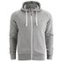 Gola full zip hoody in grey with a slim fit design and an embroidered wingflash logo on the chest. The cotton blend hoody features a contrast white drawstring adjustable hood  ribbed trims and a brand tab above the right cuff. - A.D.    Gola full zip hoody  Slim fit design  Gola wingflash embroidered logo  Contrast white drawstring adjustable hood  Ribbed cuffs and hem  Brand tab above the right cuff  Cotton and polyester blend